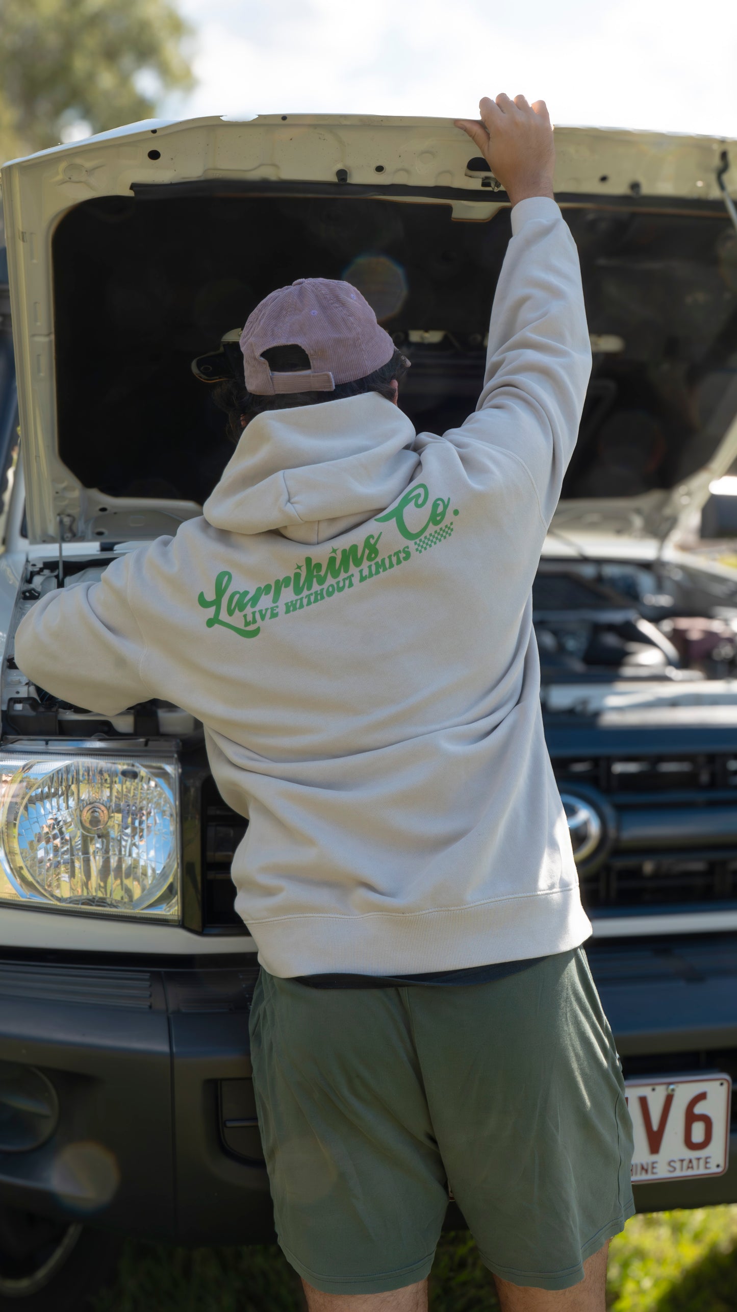 Larrikins Vintage Racing Hoodie