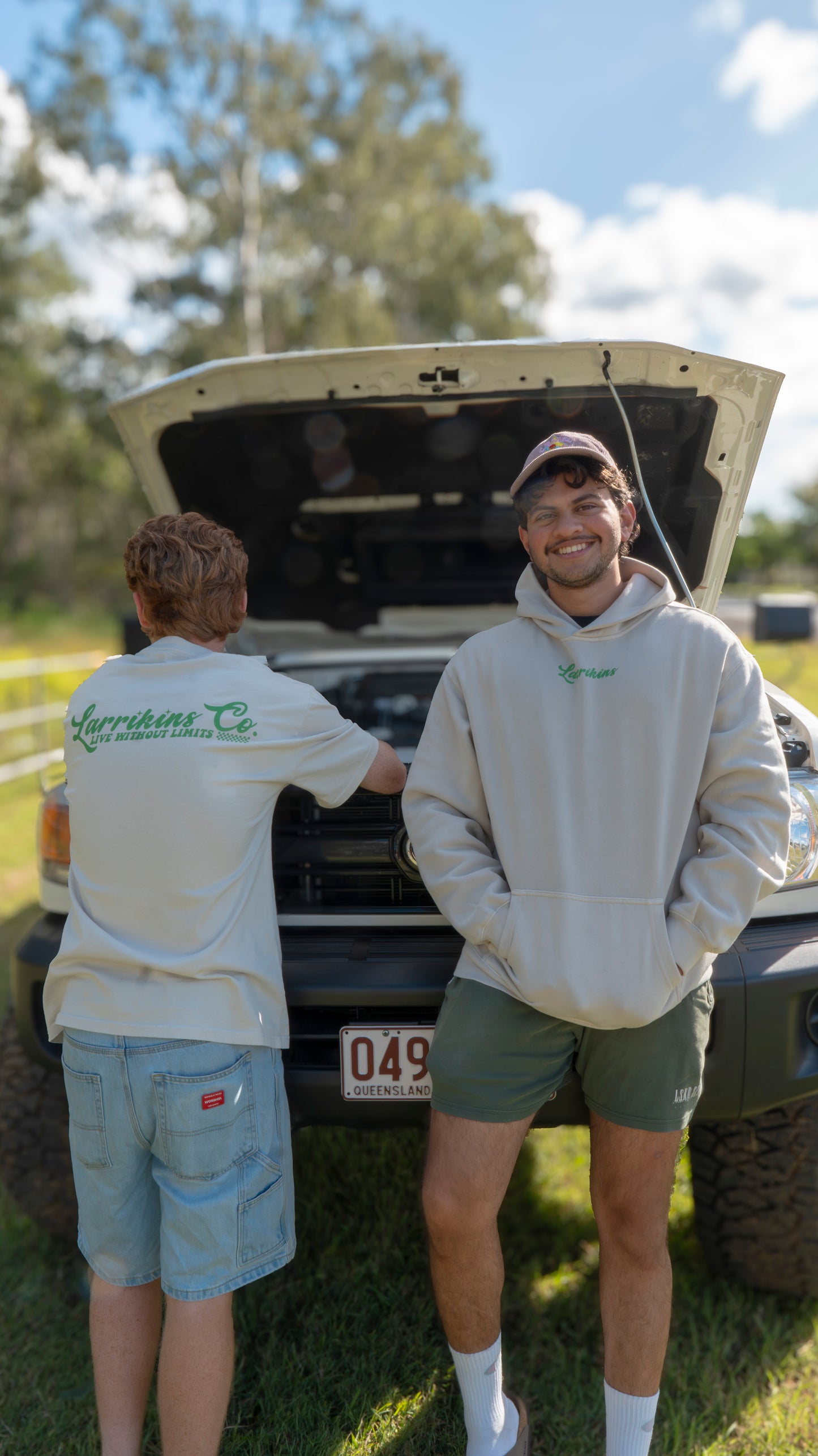 Larrikins Vintage Racing Hoodie
