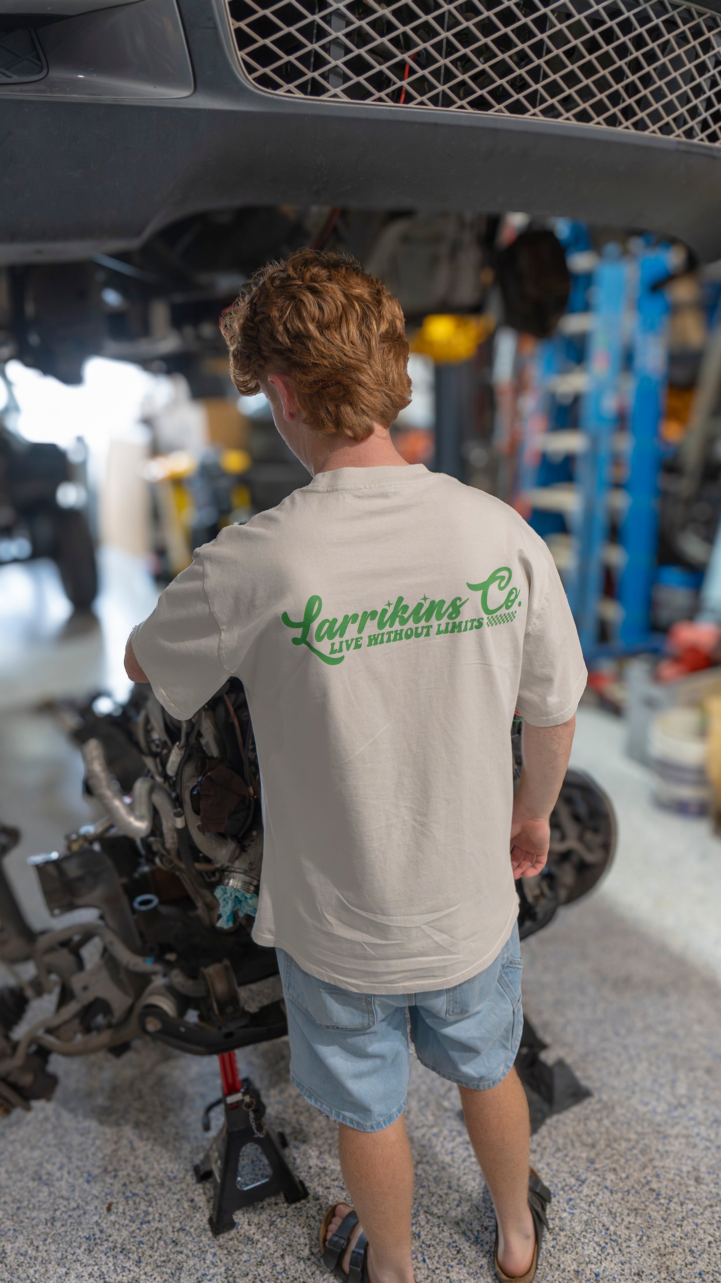 Larrikins Vintage Racing T-Shirt
