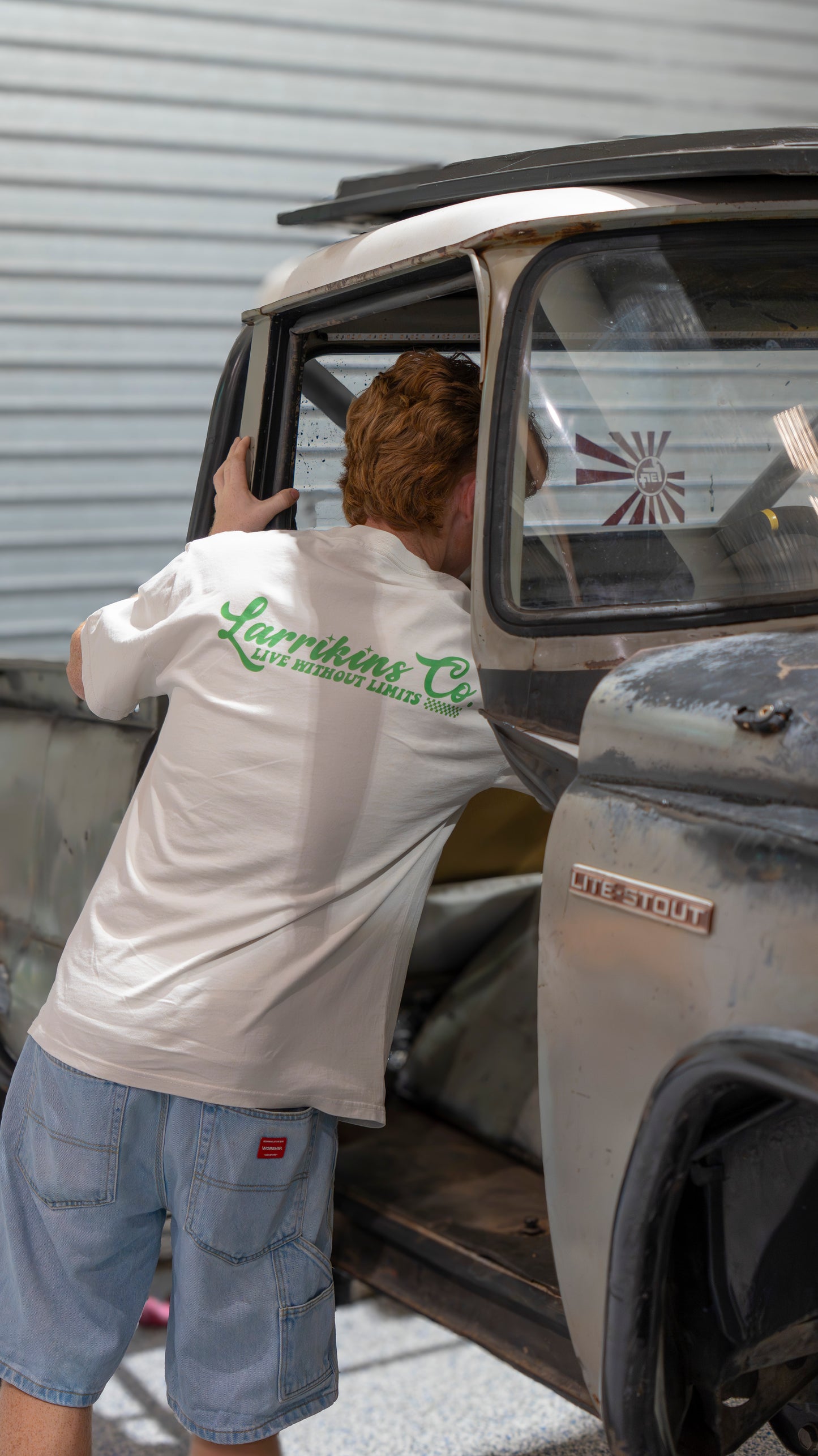 Larrikins Vintage Racing T-Shirt